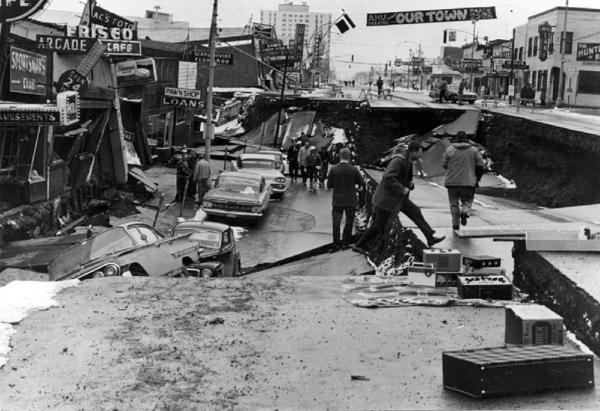 Los terremotos más fuertes de la historia - Terremoto de Alaska (1964)