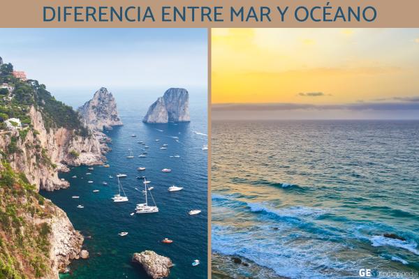 Diferencia entre mar y océano