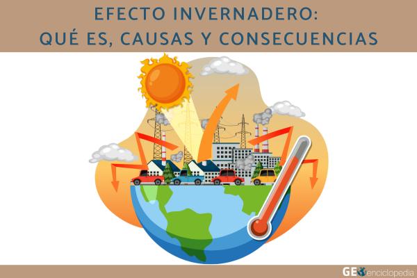 Efecto invernadero: qué es, causas y consecuencias