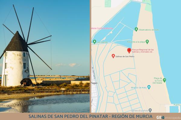 Humedales de España: mapa, nombres, animales y su importancia - Salinas de San Pedro del Pinatar