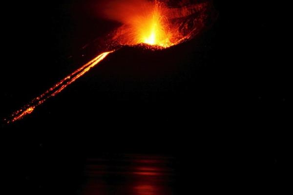 Volcán Krakatoa - Erupciones del Volcán Krakatoa