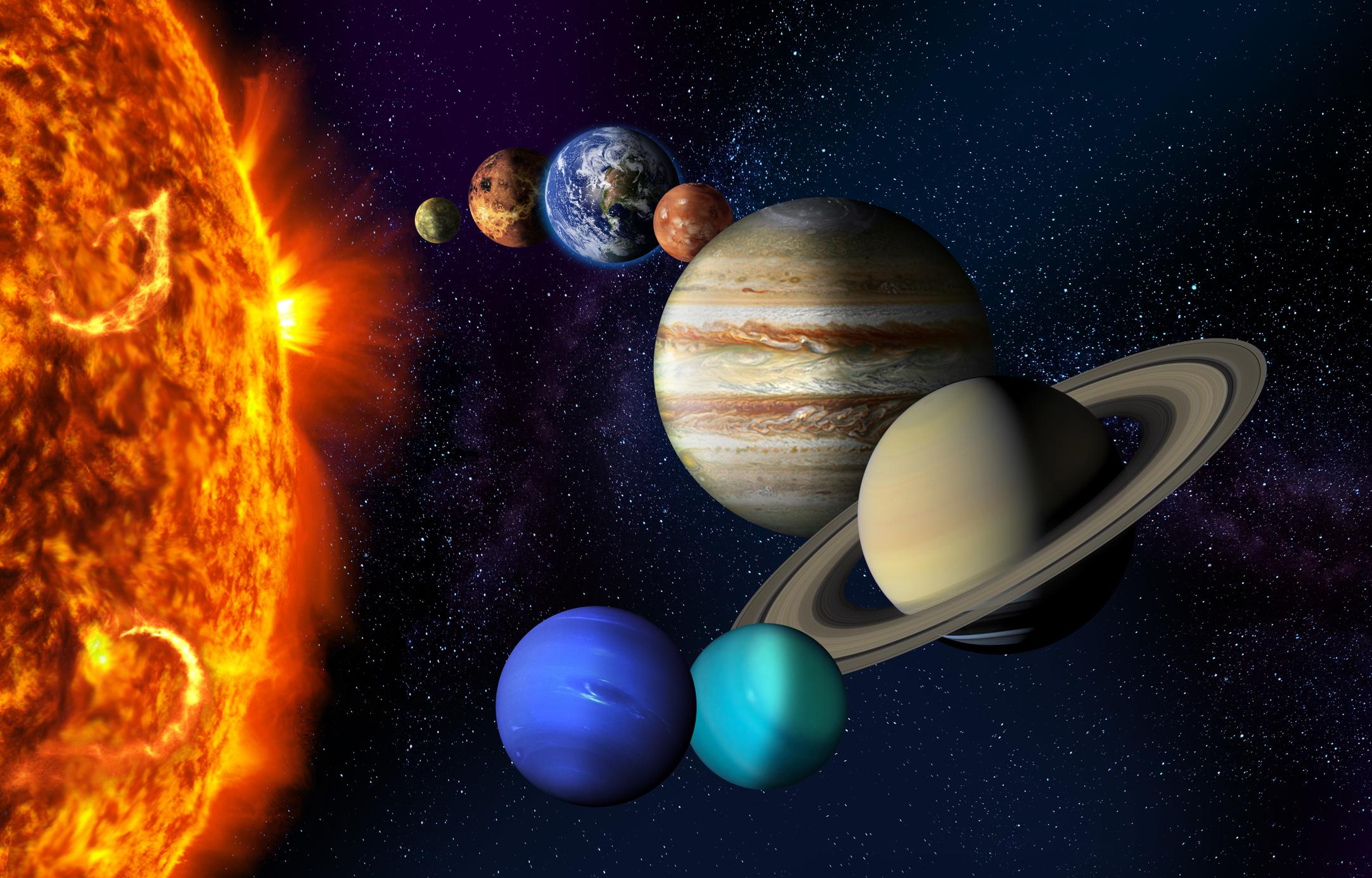 Sistema Solar - Concepto, formación y planetas