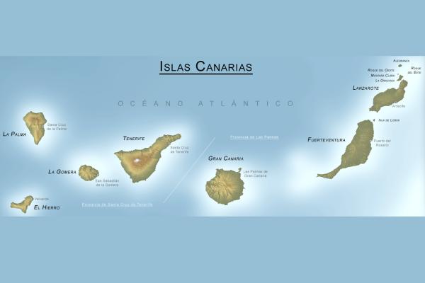 Relieve de España: mapa, unidades y ejemplos - Islas