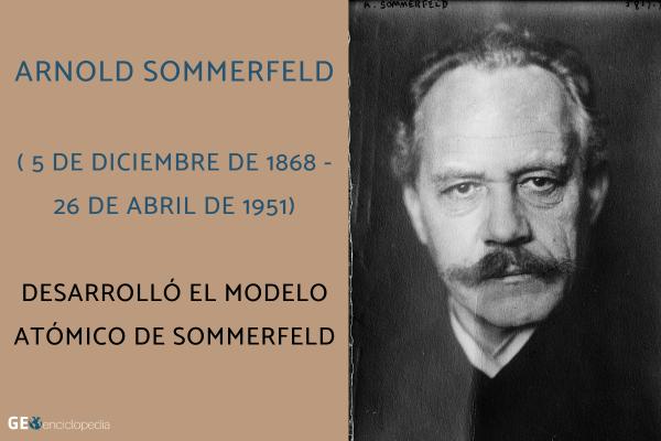 Modelo atómico de Sommerfeld - Quién fue Arnold Sommerfeld