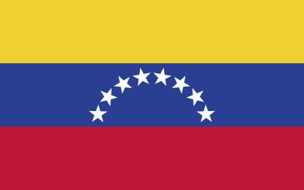 Banderas de países del mundo con nombres - Venezuela