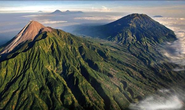 Volcán Merapi - Formación del Volcán Merapi