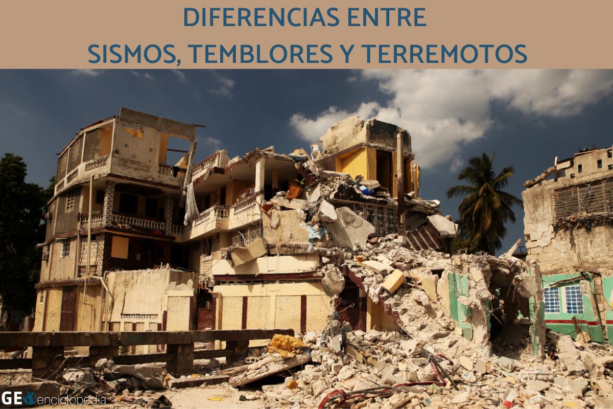 Diferencias entre sismos, temblores y terremotos Resumen