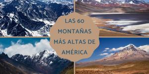 Las montañas más altas de América